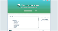 Desktop Screenshot of inra.termsciences.fr